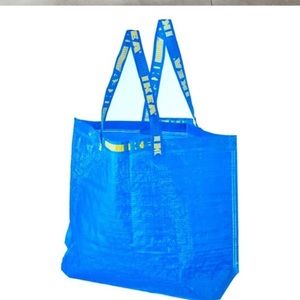 Set of 2  Frakta IKEA Blue 19 Gallon Bag (New)